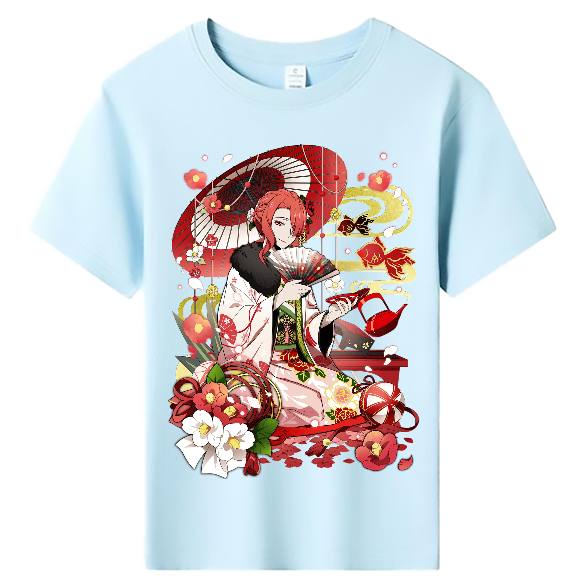 （画像用） 文豪ストレイドッグス Bungo Stray Dogs 綿100％キッズTシャツ（フロントプリント）